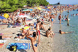 Makarska beach