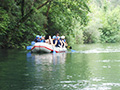 Rafting auf dem Fluss Cetina