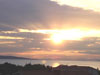 sunset from Makarska